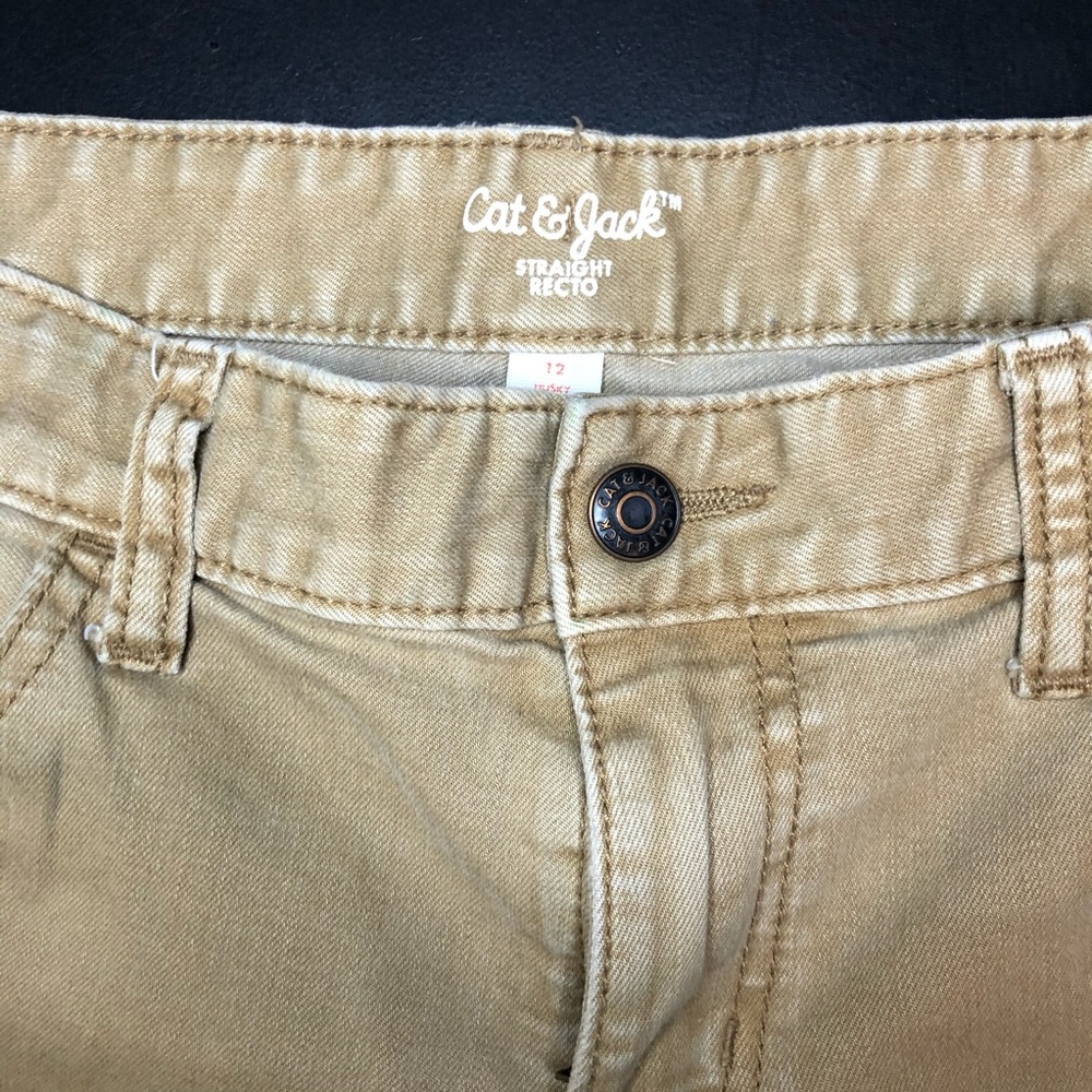 Cat&jack jeans Tan size 12